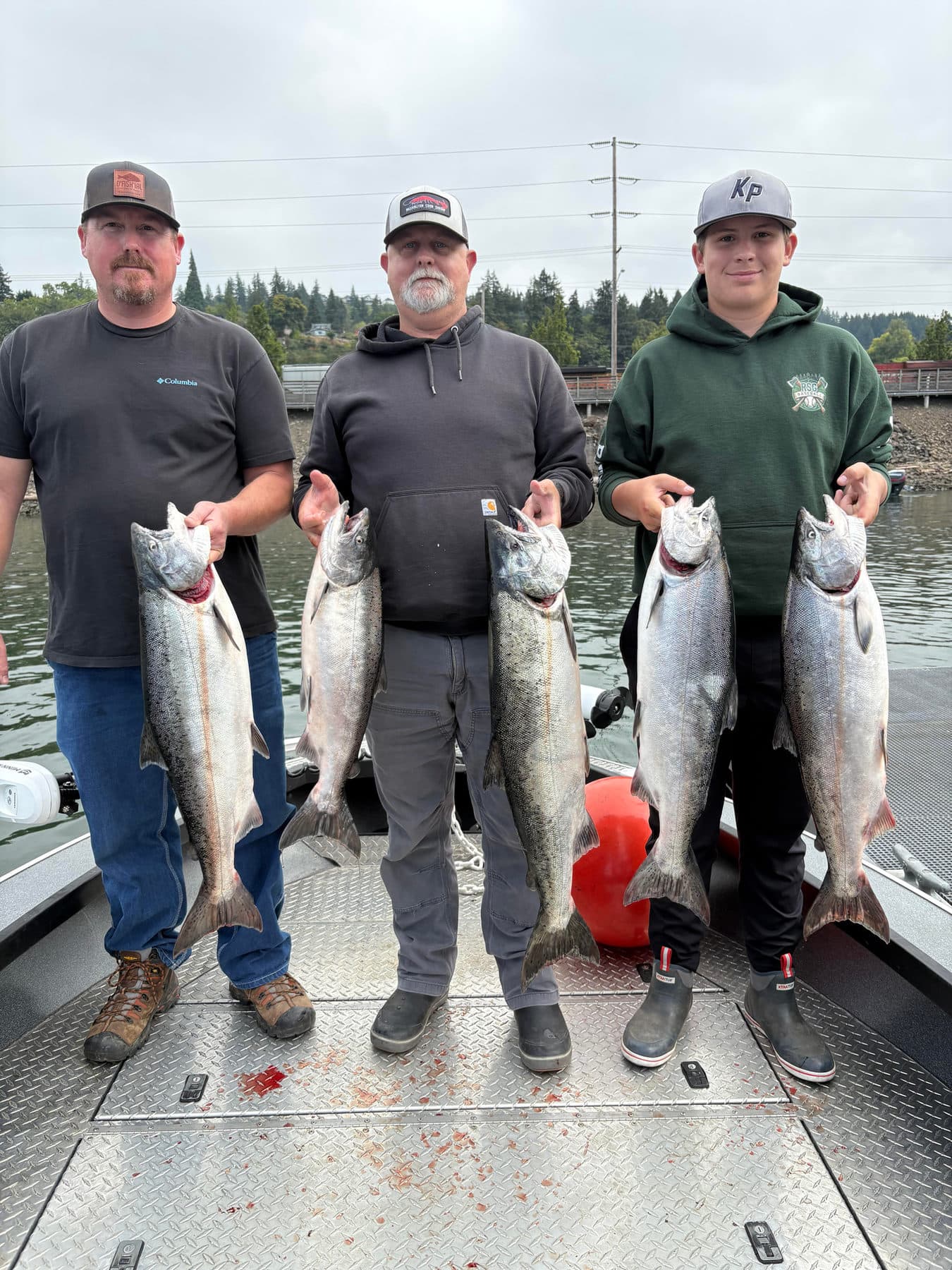 Fall Salmon fishing trip on the Lower Columbia River