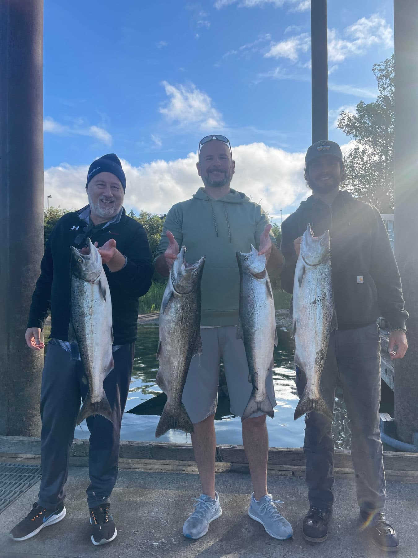 Jacob Childers guiding clients on the Lower Columbia River