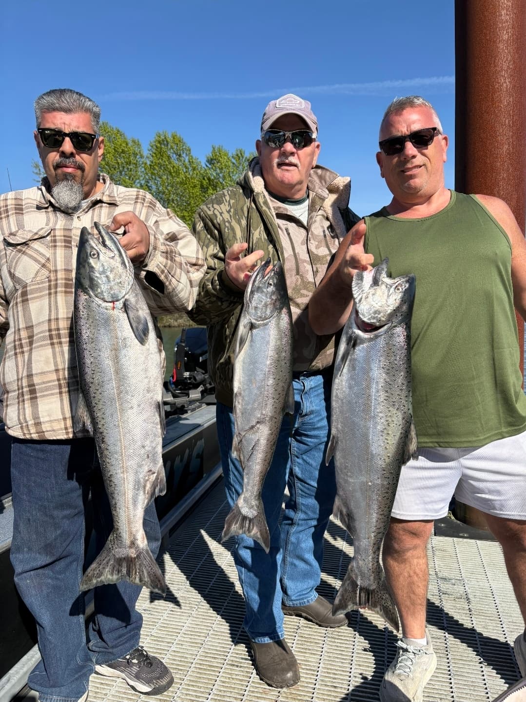 Spring Chinook ("Springer") Trips on the Lower Columbia River